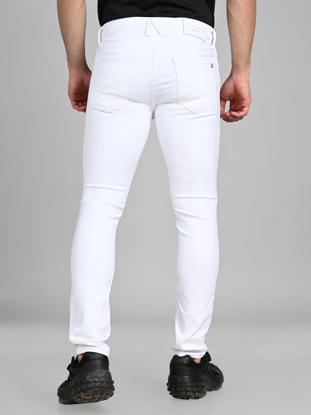 Killer Men White Solid Slim Fit Jeans - Image 7