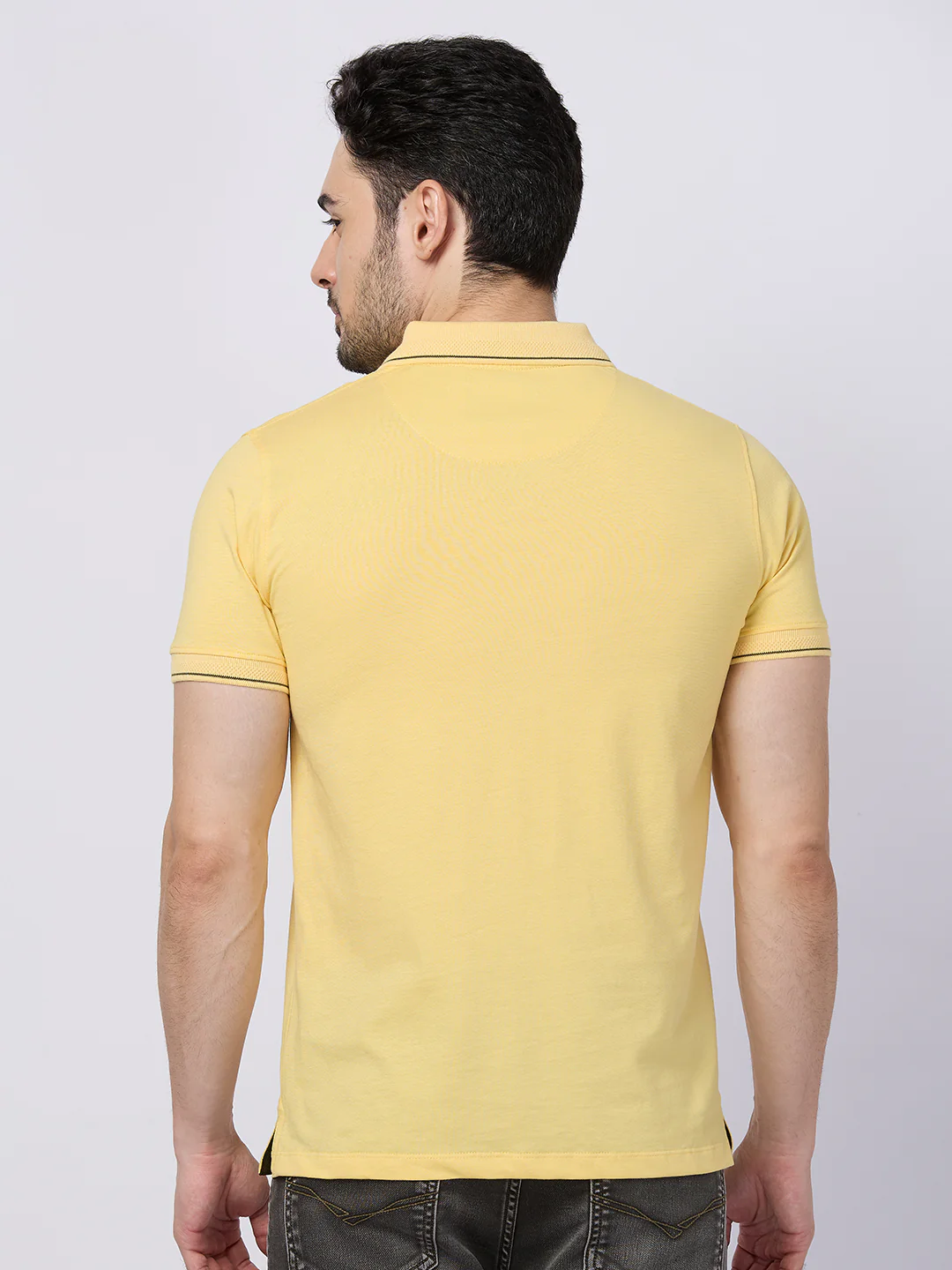 Killer Men Yellow Printed Slim Fit T-Shirts - Image 5