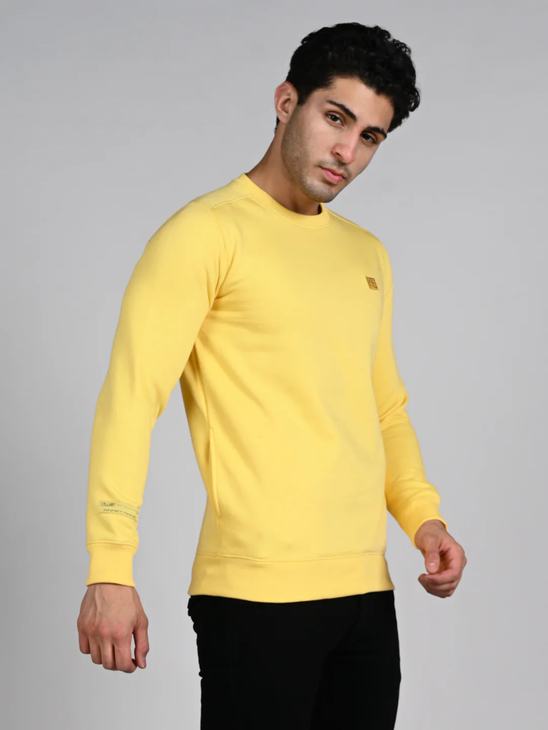 Killer Men Yellow Sweat Shirts - Image 5
