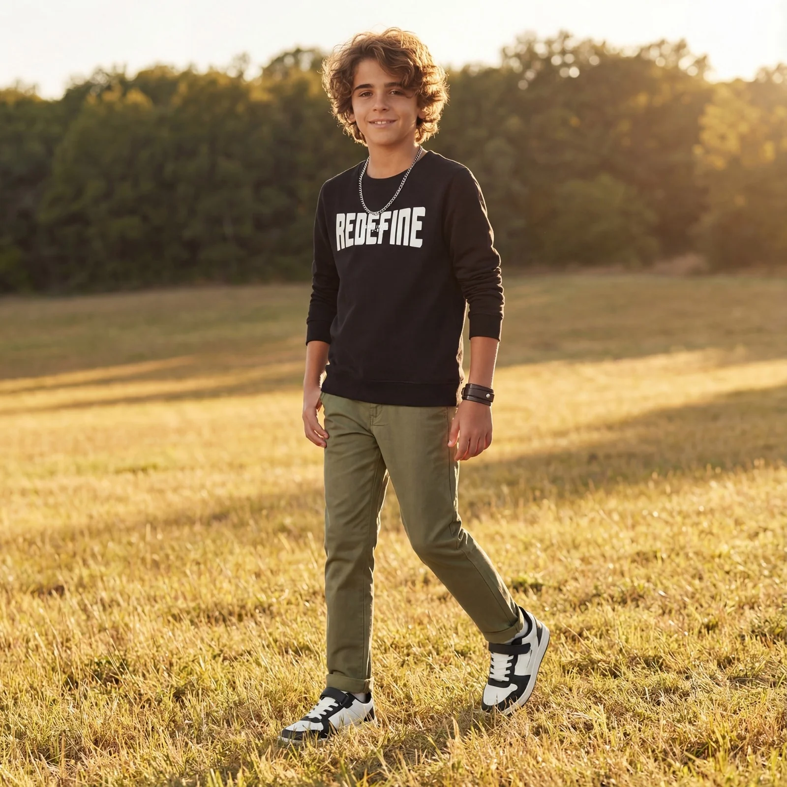 Kid's Blue Sweat Shirts - Image 4