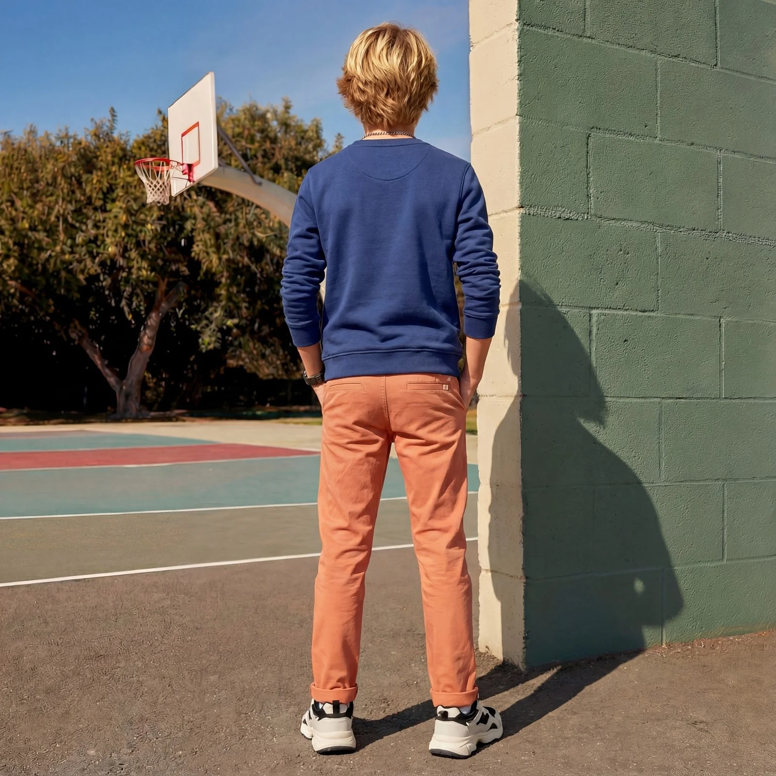Kid's Blue Sweat Shirts - Image 4