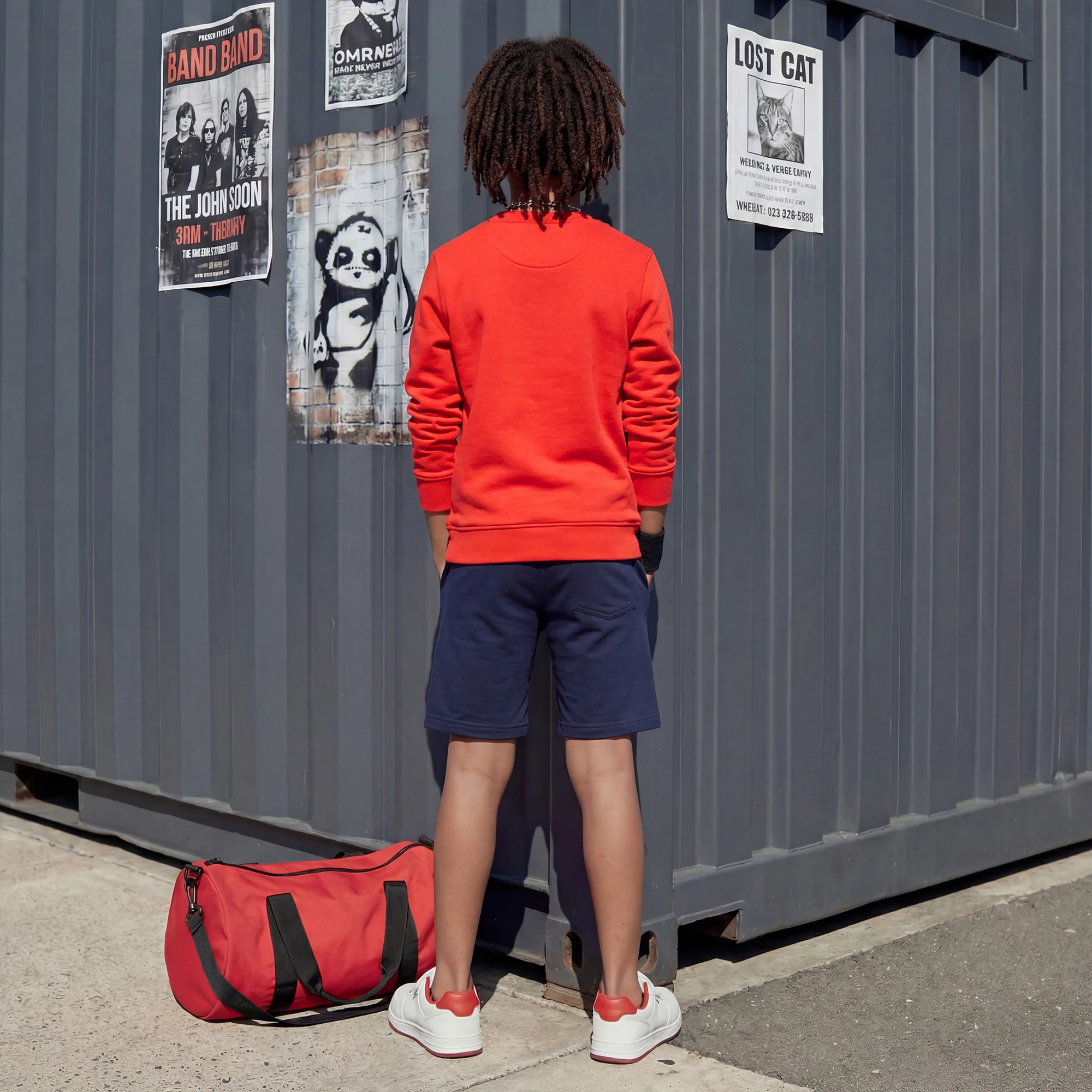 Kid's Red Sweat Shirts - Image 4