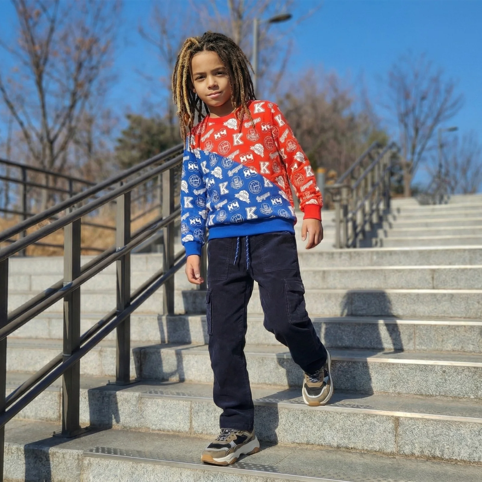 Kid's Red Sweat Shirts - Image 3