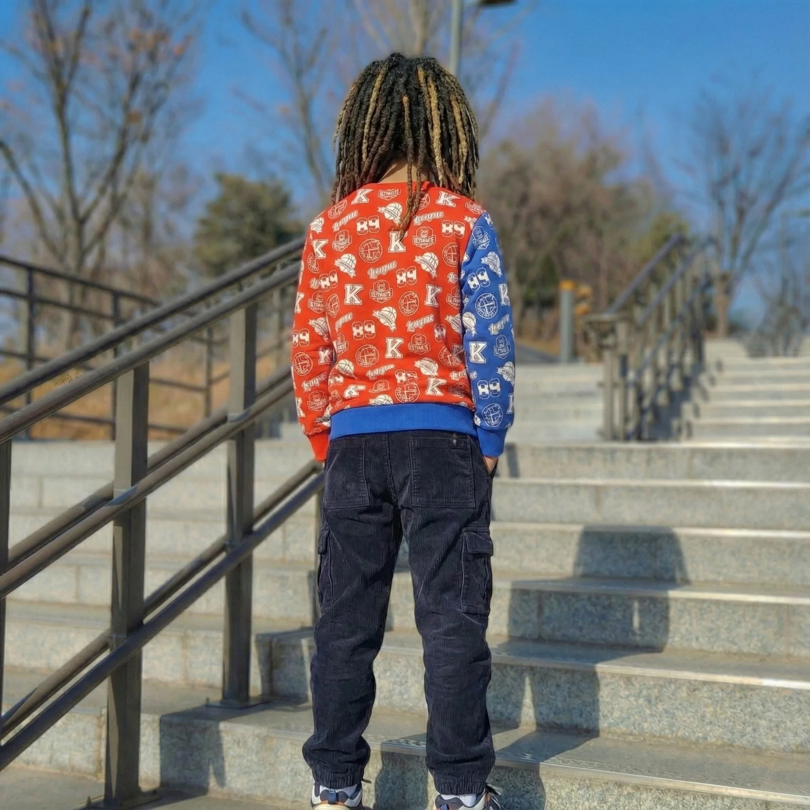 Kid's Red Sweat Shirts - Image 4
