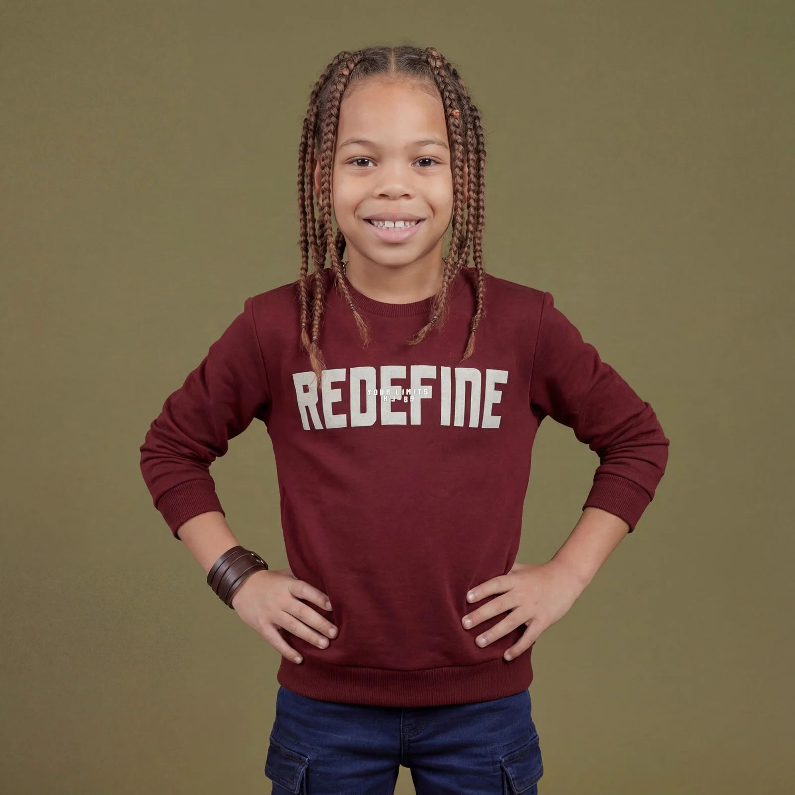 Kid's Wine Sweat Shirts