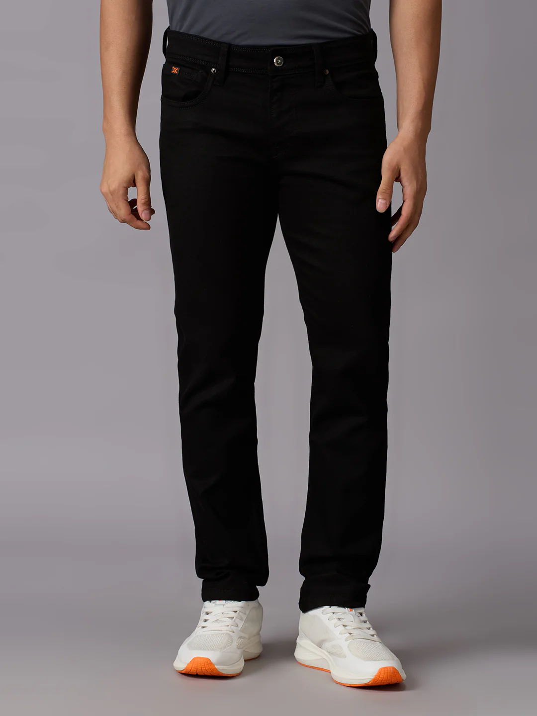 Men's Black Slim Fit Jeans