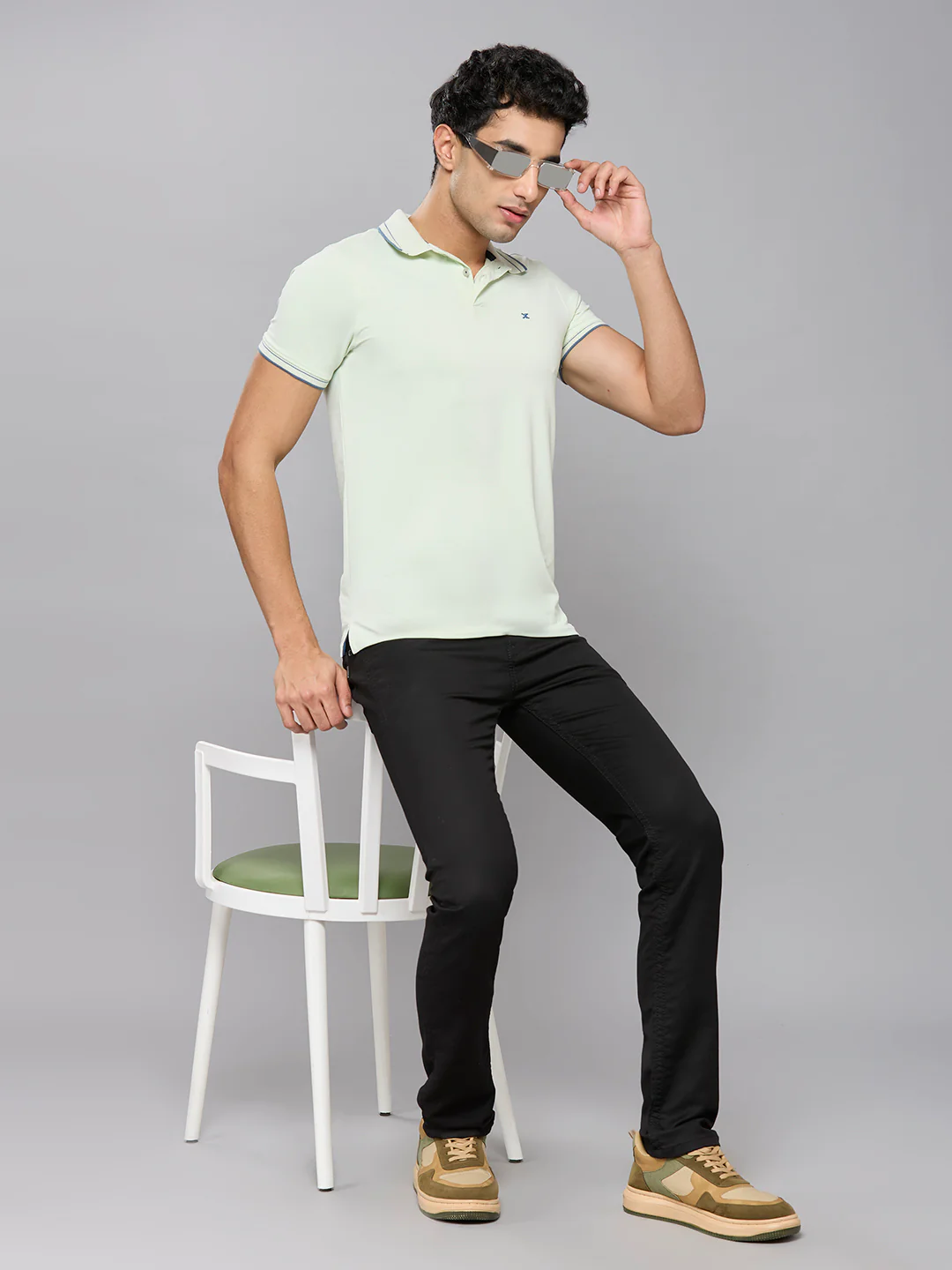 Men's Black Slim Fit Jeans - Image 6