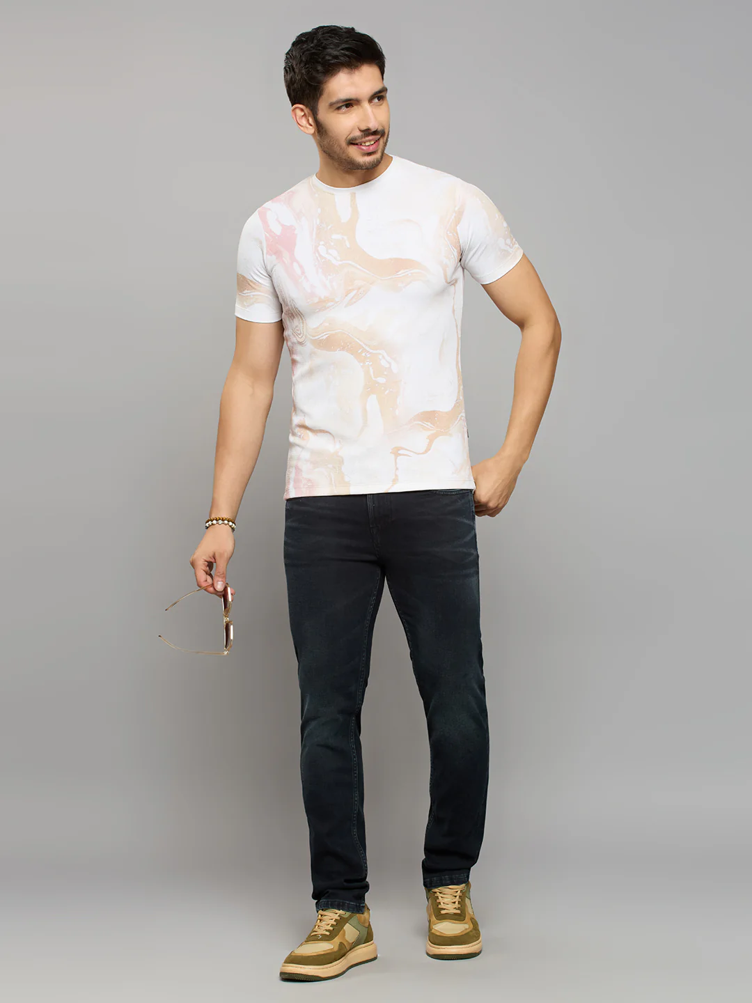 Men's Black Slim Fit Jeans - Image 6