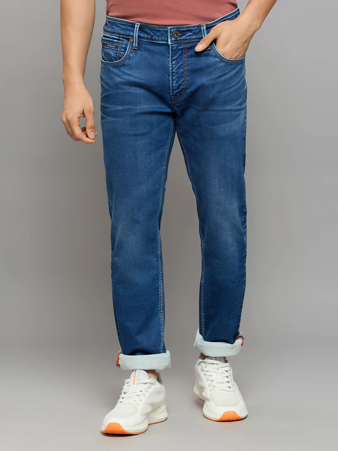 Men's Blue Slim Fit Jeans