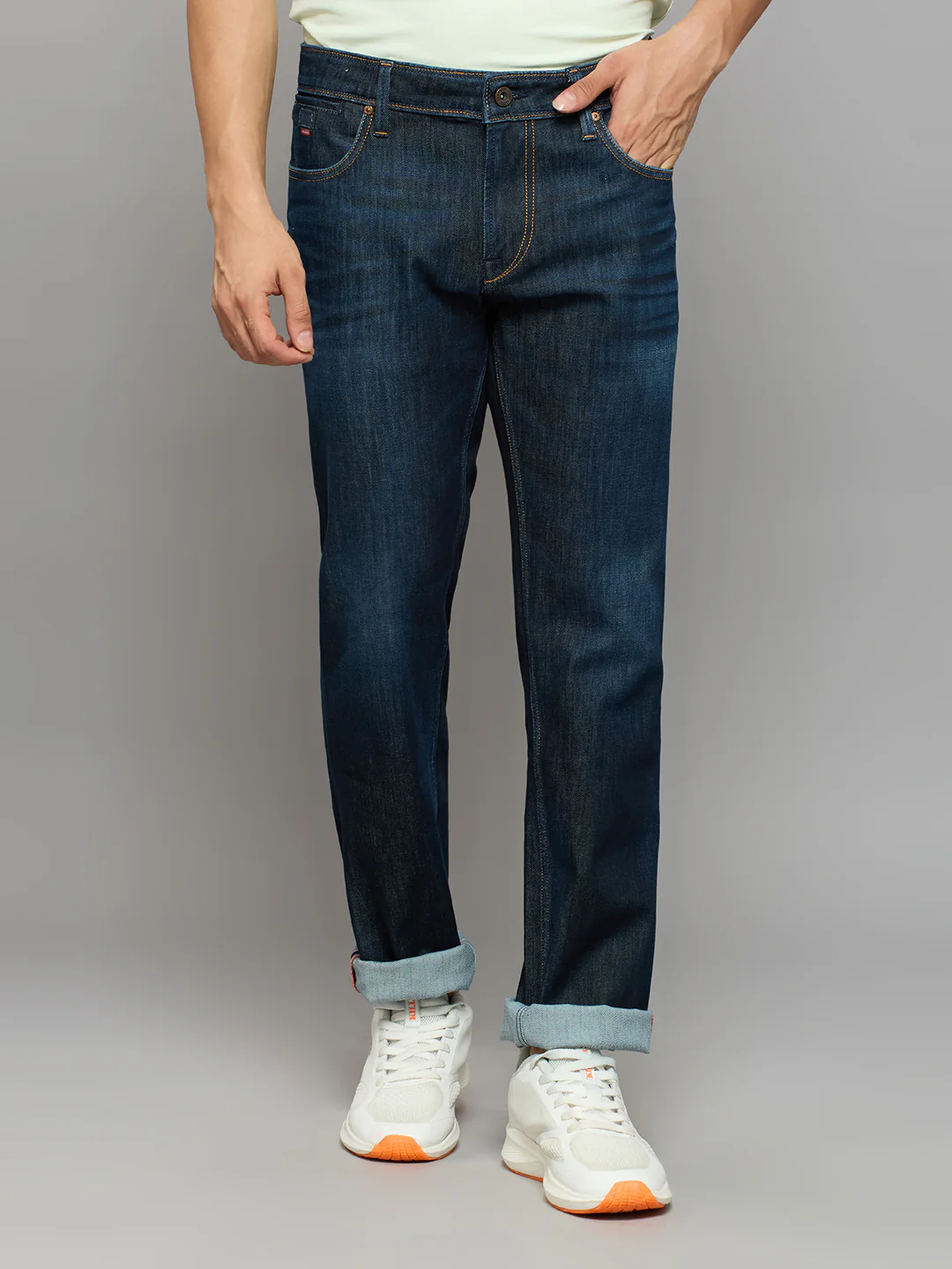 Men's Dark Blue Slim Fit Jeans